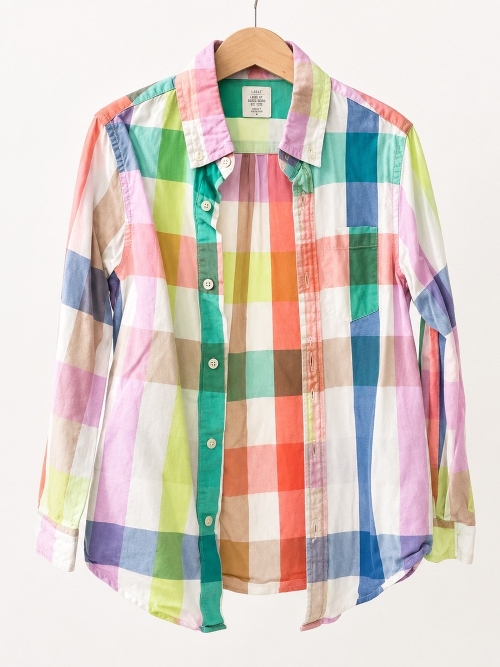 J. Crew Plaid Kids Button Down Shirt